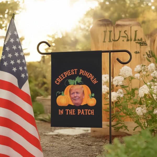Creepiest-Pumpkin-Halloween-Political-Flag,-Fall-Anti-Trump-Flags