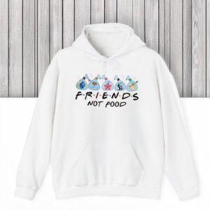 Cute-Finding-Nemo-Vegan-Tee,-Fish-Are-Friends-Not-Food-Shirts