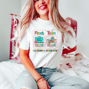 Cute-Teacher-Summer-Break-Shirt,-First-Teach-Then-Beach-T-Shirt-usa