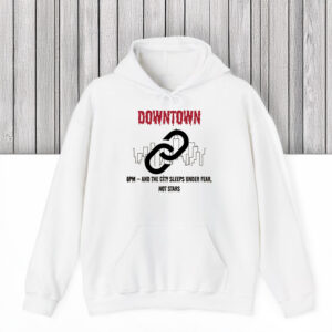 Downtown-Protest-Graphic-Tee,-Urban-Dystopia-Design,-Locked-Down-Not-by-Choice-T-Shirt-us