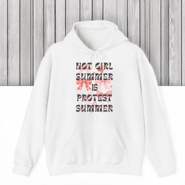 Feminist-Activism-Graphic-Tee,-Hot-Girl-Summer-Is-Protest-Summer-T-Shirts