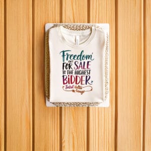Foxtrot-Delta-Tango-Patriotic-Statement-Tee,-Freedom-Isn’t-For-Sale-T-Shirt-us
