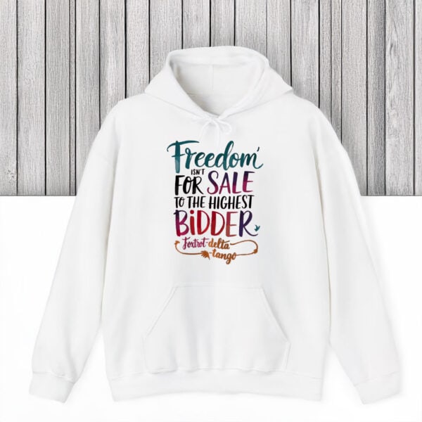 Foxtrot-Delta-Tango-Patriotic-Statement-Tee,-Freedom-Isn’t-For-Sale-T-Shirts