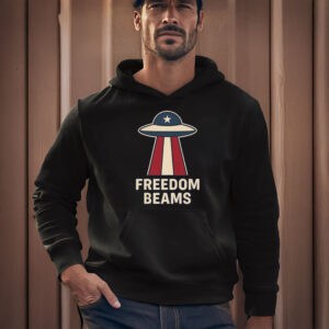 Freedom-Beams-Retro-UFO-Patriotic-T-Shirt-usa