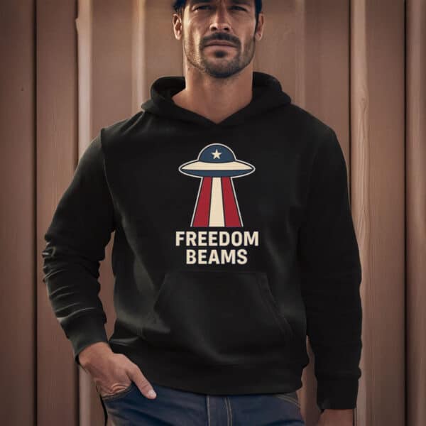 Freedom-Beams-Retro-UFO-Patriotic-T-Shirt-usa