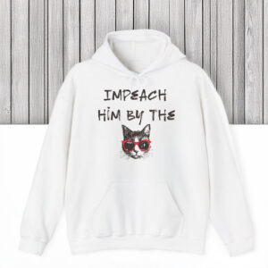 Funny-Anti-Trump-Feminist-Protest-Tee,-Impeach-Him-By-the-Cat-T-Shirts
