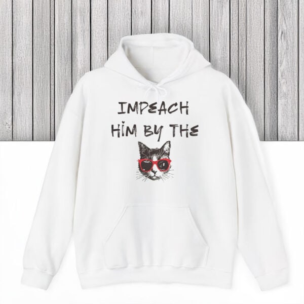 Funny-Anti-Trump-Feminist-Protest-Tee,-Impeach-Him-By-the-Cat-T-Shirts