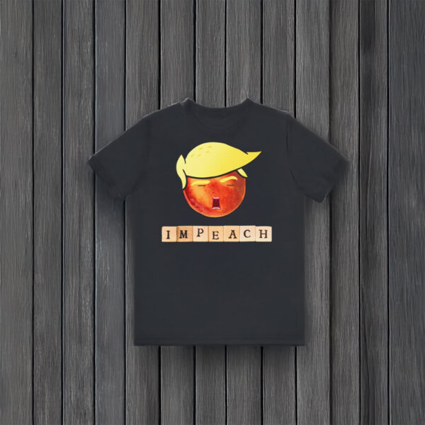 Funny-Anti-Trump-Peach-Face-Protest-Tee,-IMPEACH-Political-Satire-T-Shirt-usa