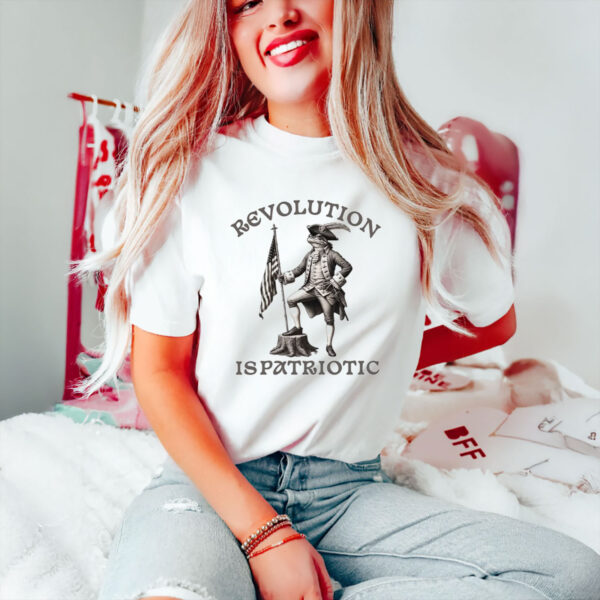 Historical-Political-Graphic-Tee,-Revolution-Is-Patriotic-4th-of-July-Shirt-usa
