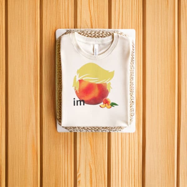 Minimalist-Political-Satire-Tee,-Impeach-Trump-Peach-Face-T-Shirt-us