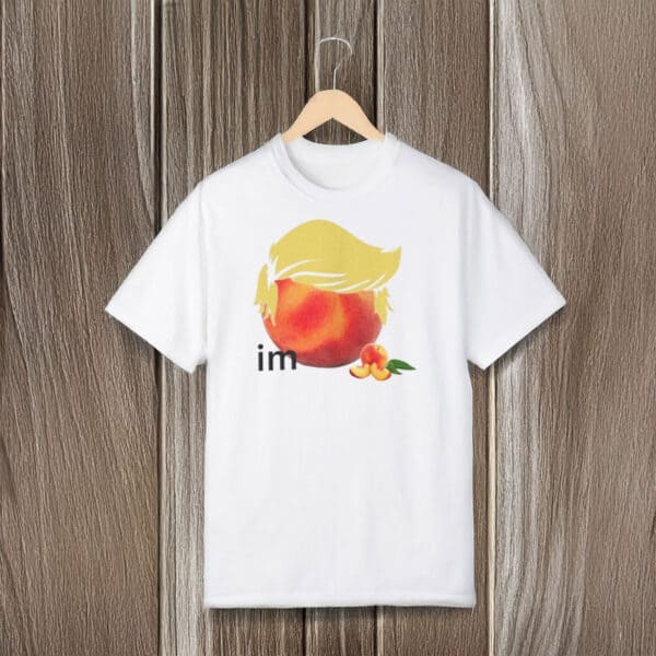 Minimalist-Political-Satire-Tee,-Impeach-Trump-Peach-Face-T-Shirt-usa