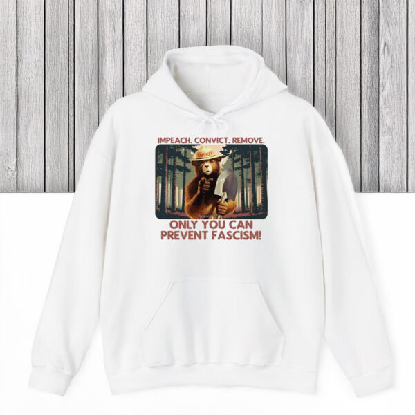 Only-You-Can-Prevent-Fascism-Bella,-Retro-Smokey-Bear-Anti-Fascism-T-Shirts