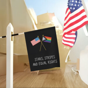 Patriotic-Garden-Banner,-Stars,-Stripes-and-Equal-Rights-Fourth-of-July-Flag-usa