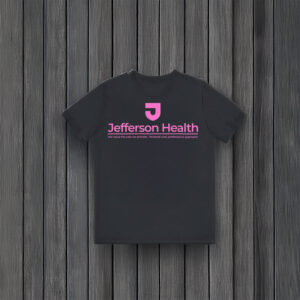 Pink-Healthcare-Pride-Tee,-Jefferson-Health-Logo-T-Shirt-usa