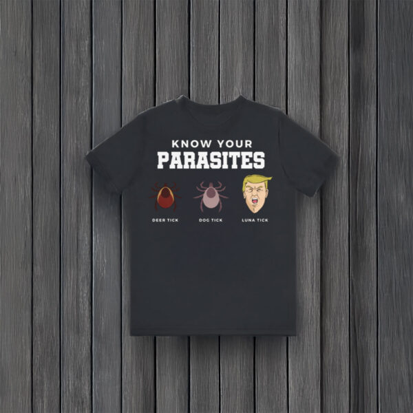 Political-Satire-Deer-Tick-Dog-Tick-Luna-Tick-Tee,-Know-Your-Parasites-T-Shirt