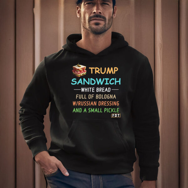 Political-Satire-Humor-Tee,-Trump-Sandwich-T-Shirt