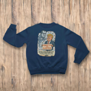 Political-Satire-Richard-Nixon-Ghost-Tee,-Convicted-and-Elected-Trump-T-Shirt-us