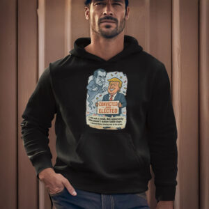 Political-Satire-Richard-Nixon-Ghost-Tee,-Convicted-and-Elected-Trump-T-Shirt-usa