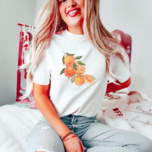 Political-Statement-Citrus-Art-Tee,-Deny-Defend-Depose-T-Shirt