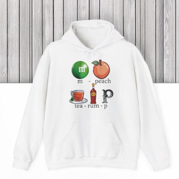 Political-Wordplay-Graphic-Tee,-Impeach-Trump-Rebus-T-Shirt-us