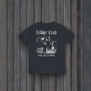 Punk-Rock-Anti-Police-Brutality-Tee,-Leftöver-Crack-Film-Cops-T-Shirt