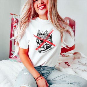 Rejection-of-Authority-Political-T-Shirt,-Protest-Skull-Crown-Tee-usa