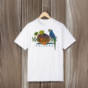 Retro-Florida-Souvenir-Tee,-Vintage-90s-Jimmy-Buffett-Margaritaville-Orlando-T-Shirt-usa