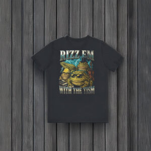 Rizz-Em-With-The-Tism-Funny-Frog-Meme-T-Shirt