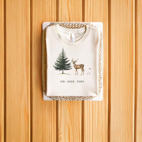 Subtle-Anti-Trump-Nature-Pun-Tee,-Fir-Deer-Tern-T-Shirts
