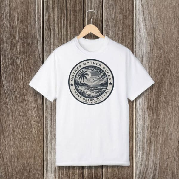 Vintage-Coastal-Song-Tee,-Mother-Ocean-Jimmy-Buffett-Lyrics-T-Shirt