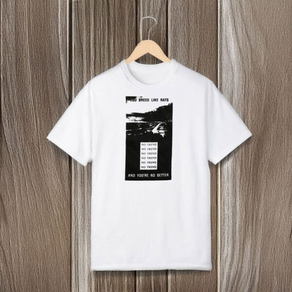 You-Breed-Like-Rats-Graphic-Hardcore-Tee,-No-Trend-Punk-T-Shirt
