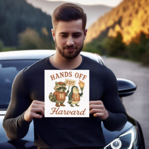 Hands Off Harvard, Hand Off Protest Car Magnet – Stickers