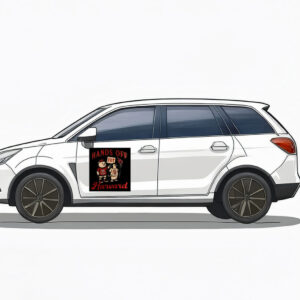 Hands Off Harvard , Steve Kerr Harvard Car Magnet – Stickers