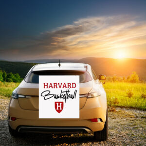 Harvard Basketball, Steve Kerr Harvard Car Magnet – Stickers