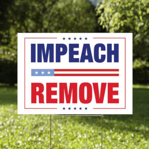 No Kings Impeach Remove Convict Sign
