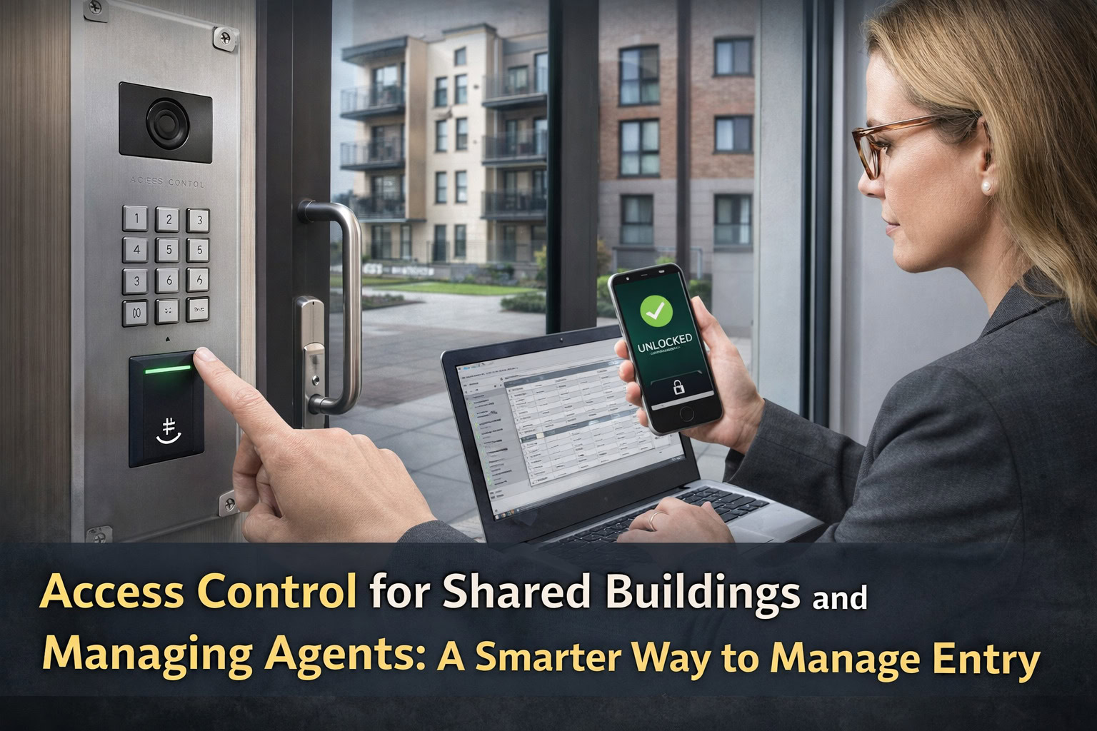Access Control for Shared Buildings and Managing Agents: A Smarter Way to Manage Entry