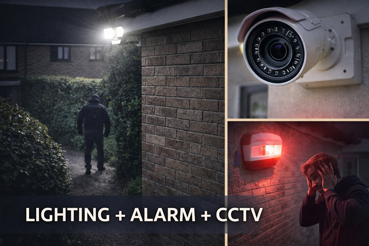 Why Lighting + Alarm + CCTV Beats Any Single System on Its Own