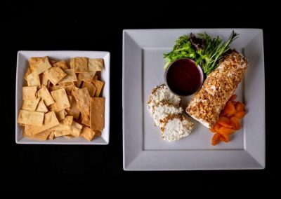 Candied Walnut Goat Cheese Platter