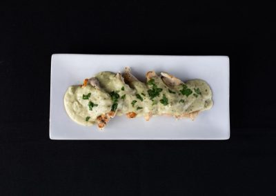 Herb Roasted Chicken with Cream Sauce