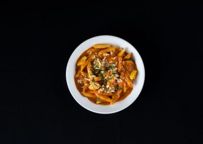 Primavera With Tomatoes, Zucchini, Squash And Carrots