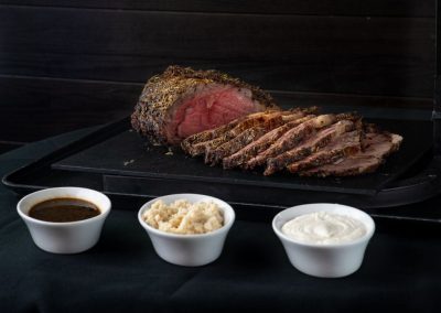 Slow Roasted Herb Encrusted Prime Rib Of Beef