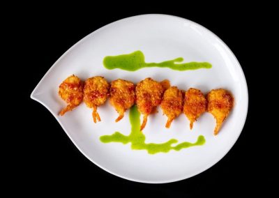 Coconut Shrimp With Mango Thai Chili Sauce