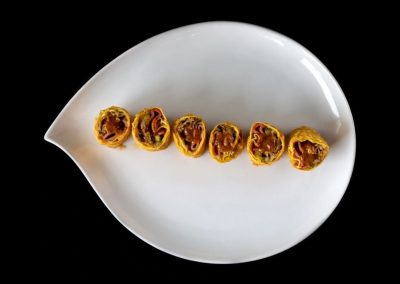 Cubano Egg Roll With IPA Mustard