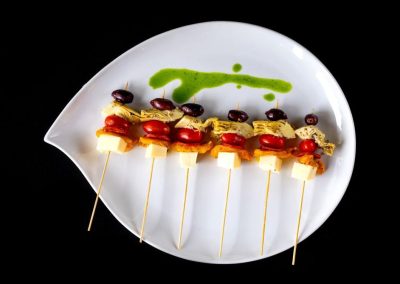 Kalamata Olive, Roasted Tomato, Artichoke, Brick Cheese, Pepperoni