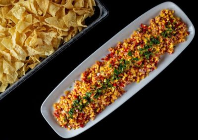 Mango Pineapple Salsa | Wonton Chip