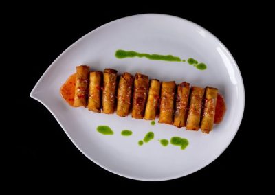 Thai Chicken Spring Roll With Sweet Thai Chili