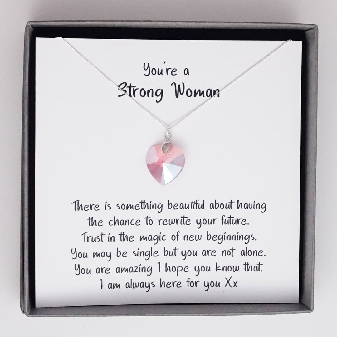 To Divorced Woman - A Necklace of Resilience and New Beginnings