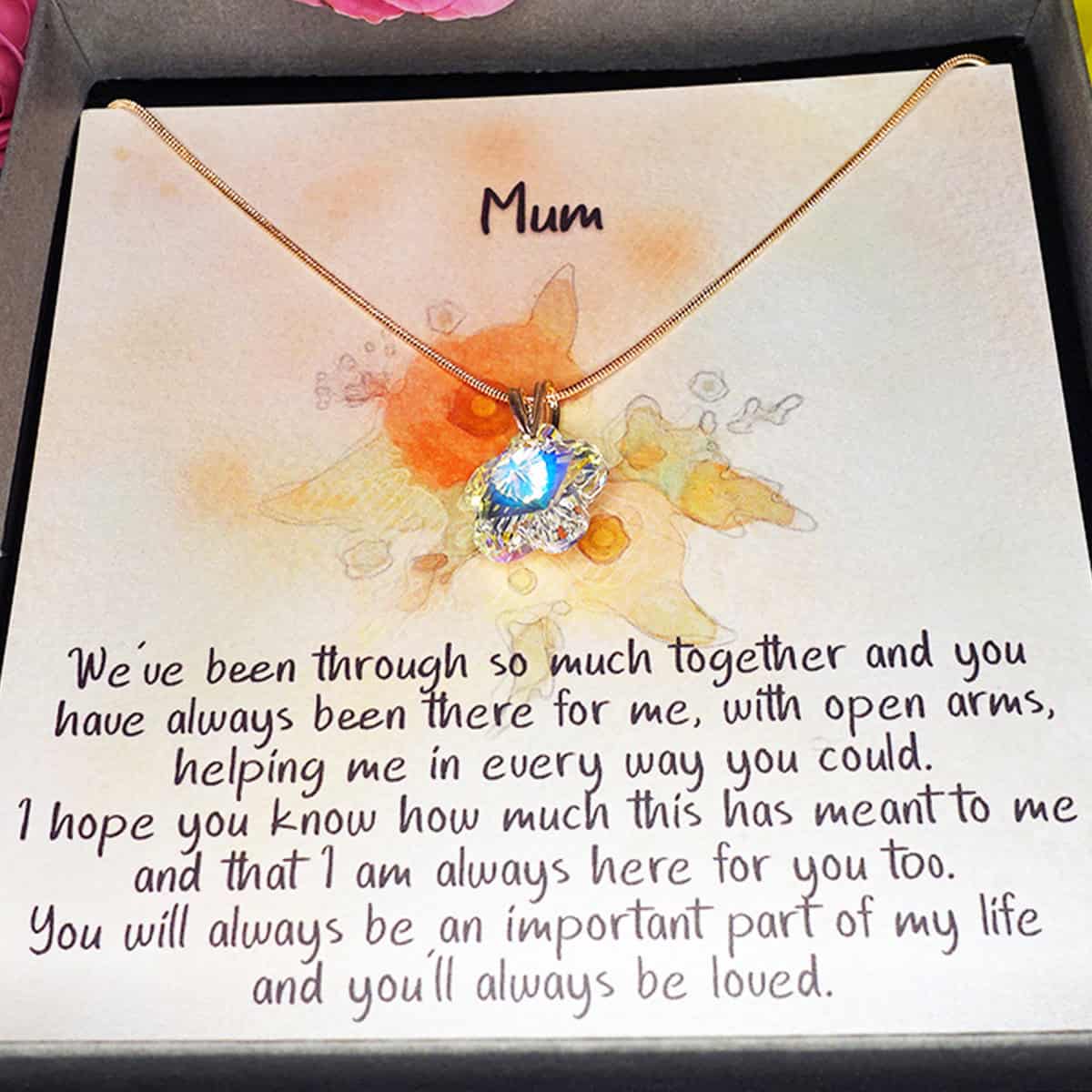 To Mum - A Necklace of Gratitude and Love