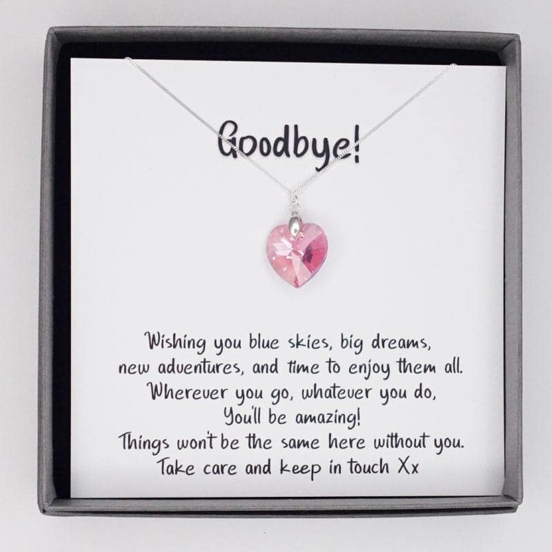 Goodbye - A Necklace for New Beginnings