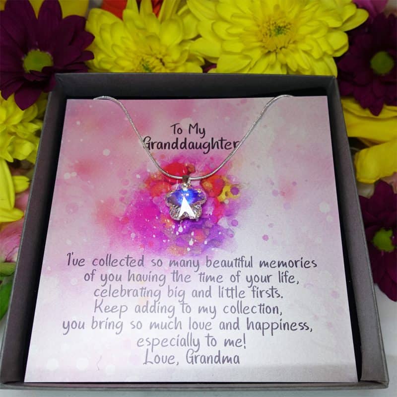 To My Granddaughter - A Necklace of Cherished Memories - Image 3